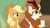 Size: 1280x720 | Tagged: safe, screencap, applejack, autumn blaze, kirin, g4, my little pony: friendship is magic, season 8, sounds of silence