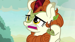 Size: 1280x720 | Tagged: safe, screencap, autumn blaze, kirin, g4, season 8, sounds of silence, autumn blaze's puppet, female, solo