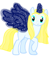 Size: 1212x1414 | Tagged: safe, artist:php185, oc, oc only, oc:sparkle light, pony, unicorn, artificial wings, augmented, female, magic, magic wings, simple background, solo, spell, white background, wings
