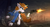 Size: 2350x1290 | Tagged: safe, artist:yakovlev-vad, oc, oc only, oc:littlepip, pony, unicorn, fallout equestria, bandage, blood, clothes, cloud, cloudy, cutie mark, dead tree, fanfic, fanfic art, female, floppy ears, glowing horn, gun, handgun, hooves, horn, jumpsuit, levitation, little macintosh, magic, mare, optical sight, pipbuck, revolver, shooting, sidemouth, solo, teeth, telekinesis, tree, vault suit, wasteland, weapon