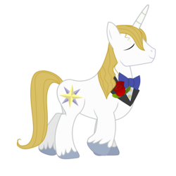 Size: 6000x6000 | Tagged: safe, artist:skylark-torch, prince blueblood, pony, g4, absurd resolution, male, simple background, solo, transparent background, vector