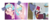 Size: 1200x500 | Tagged: safe, artist:dm29, chancellor neighsay, cozy glow, pegasus, pony, unicorn, g4, my little pony: friendship is magic, school raze, axe, belly, clothes, comic, coward, cozy glow is best facemaker, crazy glow, evil smile, facial hair, female, filly, floppy ears, flying, foal, frown, glare, goatee, grin, halloween, hatchet, here's johnny, holiday, hoof hold, insanity, jack torrance, male, nightmare night, no tail, open mouth, sadism, scared, screaming, simple background, smiling, smirk, spread wings, stallion, the shining, tongue out, transparent background, uvula, volumetric mouth, weapon, wings