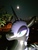 Size: 3024x4032 | Tagged: safe, artist:arniemkii, nightmare moon, alicorn, inflatable pony, pony, g4, bootleg, female, halloween, holiday, hongyi, inflatable, inflatable alicorn, inflatable toy, irl, mare, night, nightmare night, opaque inflatable, outdoors, photo, seams, solo