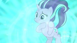 Size: 1920x1080 | Tagged: safe, screencap, starlight glimmer, pony, g4, school raze, female, hopeless, magic, mare, sad, solo