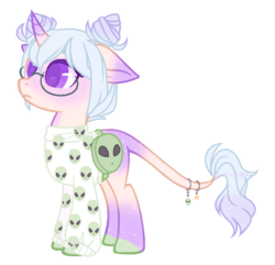 Size: 914x880 | Tagged: safe, artist:m-00nlight, oc, oc only, oc:venus, pony, unicorn, clothes, female, glasses, mare, simple background, solo, sweater, transparent background