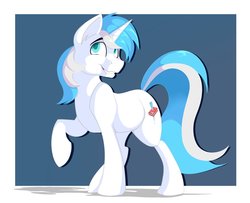 Size: 992x806 | Tagged: safe, artist:tehshockwave, oc, oc only, oc:neon blitz, pony, unicorn, male, solo, stallion