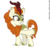 Size: 3184x2980 | Tagged: safe, artist:winter-scarf, autumn blaze, kirin, g4, sounds of silence, cloven hooves, female, high res, leonine tail, simple background, smiling, solo, transparent background, vector