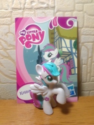 Size: 1620x2160 | Tagged: safe, blossomforth, pegasus, pony, g4, official, blind bag, blind bag card, female, irl, merchandise, photo, toy, wave 2