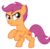 Size: 1778x1727 | Tagged: safe, artist:cloudy glow, artist:parclytaxel, scootaloo, pegasus, pony, g4, my little pony: friendship is magic, the washouts (episode), .ai available, bipedal, cropped, cute, cutealoo, female, filly, looking back, simple background, solo, the cmc's cutie marks, transparent background, vector