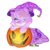 Size: 512x512 | Tagged: safe, artist:nika-rain, oc, oc only, earth pony, pony, bow, clothes, cute, dress, female, halloween, hat, holiday, hoof fluff, jack-o-lantern, laurel wreath, leaning, looking at you, mare, ocbetes, pixel art, pumpkin, simple background, smiling, solo, starry eyes, tail bow, transparent background, unshorn fetlocks, wingding eyes, witch hat