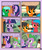 Size: 900x1080 | Tagged: safe, artist:lister-of-smeg, spike, twilight sparkle, oc, oc:crosspatch, oc:lazybug, oc:winter squash, alicorn, earth pony, pony, comic:crystal heart attack, g4, colt, comic, female, male, mare, twilight sparkle (alicorn)