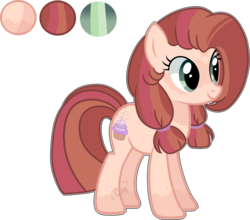 Size: 4306x3793 | Tagged: safe, artist:moon-rose-rosie, oc, oc only, oc:chocolate sprinkles, earth pony, pony, female, mare, offspring, parent:cheese sandwich, parent:pinkie pie, parents:cheesepie, simple background, solo, transparent background