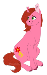 Size: 2063x3268 | Tagged: safe, artist:pillonchou, oc, oc only, oc:cherry pin, pony, unicorn, fallout equestria, fallout equestria: child of the stars, cute, fallout, fanfic art, female, high res, mare, simple background, solo, transparent background