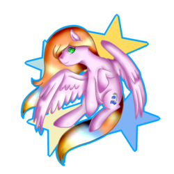 Size: 1000x1000 | Tagged: safe, artist:absolitedisaster08, oc, oc only, pegasus, pony, female, mare, simple background, solo, stars, transparent background