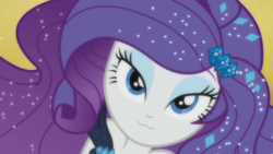 Size: 1920x1080 | Tagged: safe, edit, edited screencap, screencap, rarity, equestria girls, equestria girls series, the other side, :3, beautiful, bedroom eyes, bust, cute, female, looking at you, portrait, raribetes, solo