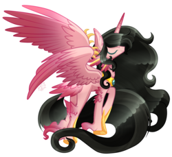 Size: 1478x1354 | Tagged: safe, artist:sugaryicecreammlp, oc, oc only, oc:ibath, original species, pony, female, mare, simple background, solo, transparent background