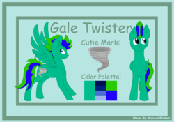 Size: 1440x1008 | Tagged: safe, artist:mousehmakes, oc, oc only, oc:gale twister, cutie mark, reference sheet