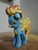 Size: 4160x3120 | Tagged: safe, photographer:apex soundwave, spitfire, pegasus, pony, g4, clothes, collectible, female, funko, goggles, irl, mare, photo, smug, solo, toy, uniform, vinyl collectible, vinyl figure, wonderbolts uniform