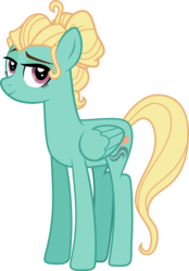Size: 1392x2000 | Tagged: safe, artist:whalepornoz, zephyr breeze, pegasus, pony, g4, aura winds, female, folded wings, mare, rule 63, simple background, smiling, solo, standing, transparent background, vector, wings