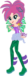 Size: 229x614 | Tagged: safe, artist:pupkinbases, artist:user15432, fairy, human, equestria girls, g4, bare shoulders, barely eqg related, base used, clothes, crossover, equestria girls style, equestria girls-ified, fairy wings, female, fins, green wings, hasbro, hasbro studios, humanized, rainbow s.r.l, shoes, sirenix, solo, strapless, tecna, winged humanization, wings, winx club