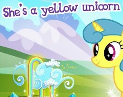 Size: 262x206 | Tagged: safe, gameloft, lemon hearts, pony, unicorn, g4, captain obvious, female, meme, solo, truth, wow! glimmer, you don't say