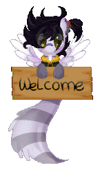 Size: 218x377 | Tagged: safe, artist:angellightyt, oc, oc only, oc:salty k, pony, animated, gif, sign, simple background, solo, transparent background