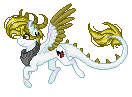 Size: 132x97 | Tagged: safe, artist:angellightyt, oc, oc only, oc:niko, pony, animated, gif, pixel art, simple background, solo, transparent background