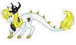 Size: 150x88 | Tagged: safe, artist:angellightyt, oc, oc only, oc:void, pony, animated, gif, pixel art, simple background, solo, transparent background