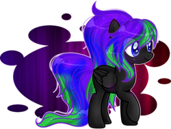 Size: 1940x1468 | Tagged: safe, artist:angellightyt, oc, oc only, oc:neon lights, pony, simple background, solo, transparent background