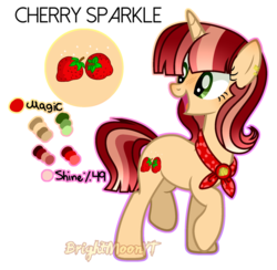 Size: 1024x1001 | Tagged: safe, artist:jxst-roch, oc, oc only, oc:cherry sparkle, pony, unicorn, base used, female, mare, offspring, parent:flash sentry, parent:twilight sparkle, parents:flashlight, reference sheet, simple background, solo, transparent background