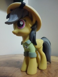 Size: 4160x3120 | Tagged: safe, photographer:apex soundwave, daring do, pegasus, pony, g4, clothes, collectible, female, funko, hat, irl, mare, photo, pith helmet, solo, toy, vinyl collectible, vinyl figure