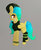 Size: 1024x1255 | Tagged: safe, artist:thatonefluffs, oc, oc only, oc:synchronize, pony, pony town, drawing, solo