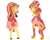 Size: 1600x1278 | Tagged: safe, artist:ilaria122, part of a set, sunset shimmer, equestria girls, equestria girls specials, g4, my little pony equestria girls: better together, my little pony equestria girls: forgotten friendship, my little pony equestria girls: rollercoaster of friendship, alternate hairstyle, alternate universe, boots, clothes, comparison, duality, evening gloves, geode of empathy, gloves, guardian, guardians of harmony, high heel boots, jewelry, long gloves, ponied up, self paradox, shoes, simple background, spiked headband, super ponied up, tiara, transparent background, vector