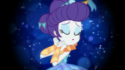 Size: 1280x720 | Tagged: safe, screencap, rarity, equestria girls, g4, my little pony equestria girls: better together, the other side, carousel dress, female, solo