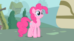 Size: 640x360 | Tagged: safe, screencap, pinkie pie, earth pony, pony, feeling pinkie keen, g4, season 1, animated, female, mare, noodle arms, solo