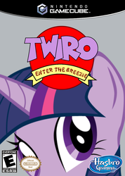 Size: 800x1122 | Tagged: safe, twilight sparkle, pony, g4, female, gamecube, solo, spyro the dragon (series), spyro: enter the dragonfly