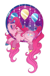 Size: 600x903 | Tagged: safe, artist:fuyusfox, pinkie pie, earth pony, pony, g4, alternate design, coat markings, colored hooves, cute, female, mare, night, simple background, sleeping, solo, stars, transparent background, unshorn fetlocks, watermark