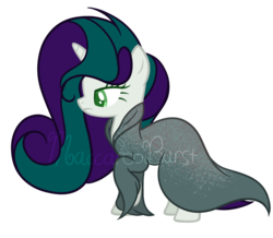 Size: 2806x2443 | Tagged: safe, artist:macaroonburst, oc, oc only, oc:serpentine, pony, unicorn, cloak, clothes, female, high res, mare, simple background, solo, transparent background