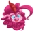 Size: 1614x1500 | Tagged: safe, artist:lockhe4rt, pinkie pie, kirin, g4, sounds of silence, bust, female, kirin pinkie, kirin-ified, open mouth, portrait, simple background, smiling, solo, species swap, transparent background