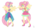 Size: 1600x1278 | Tagged: safe, artist:ilaria122, part of a set, fluttershy, equestria girls, equestria girls specials, g4, my little pony equestria girls: better together, my little pony equestria girls: forgotten friendship, my little pony equestria girls: rollercoaster of friendship, alternate hairstyle, alternate universe, braid, clothes, dress, duality, element of kindness, eyeshadow, flower, flower in hair, geode of fauna, guardian, guardians of harmony, high heels, jewelry, makeup, ponied up, self paradox, shoes, simple background, super ponied up, tiara, transparent background, vector