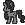 Size: 25x25 | Tagged: safe, artist:ponycommishstatusplz, rarity, pony, g4, female, monochrome, pixel art, simple background, solo, transparent background, true res pixel art