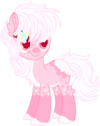 Size: 1024x1302 | Tagged: safe, artist:bezziie, oc, oc only, earth pony, pony, fangs, female, mare, simple background, solo, transparent background