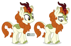 Size: 1050x675 | Tagged: safe, artist:dm29, autumn blaze, kirin, g4, sounds of silence, cloven hooves, female, simple background, solo, transparent background, vector
