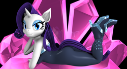 Size: 1980x1080 | Tagged: safe, artist:argos90, rarity, anthro, equestria girls, equestria girls series, g4, the other side, 3d, adorasexy, ankle boots, beautiful, bedroom eyes, bodysuit, boots, breasts, clothes, crystal, cute, equestria girls ponified, fabulous, high heel boots, high heels, human pony rarity, ponified, rearity, sexy, shoes, simple background, stupid sexy rarity, unitard
