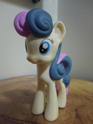 Size: 4160x3120 | Tagged: safe, photographer:apex soundwave, bon bon, sweetie drops, earth pony, pony, g4, collectible, female, funko, irl, mare, photo, solo, toy, vinyl collectible, vinyl figure