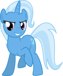 Size: 1901x2288 | Tagged: safe, artist:the smiling pony, trixie, pony, unicorn, g4, female, mare, simple background, solo, transparent background, vector