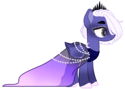 Size: 1024x735 | Tagged: safe, artist:m-00nlight, oc, oc only, oc:moonlight, pegasus, pony, clothes, dress, female, mare, simple background, solo, transparent background