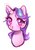 Size: 404x570 | Tagged: safe, artist:gloomynyan, starlight glimmer, pony, g4, bust, female, simple background, smiling, solo, white background