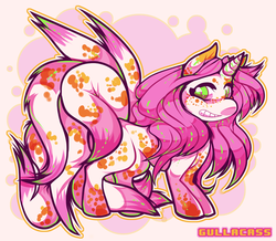 Size: 672x586 | Tagged: safe, artist:cassup0p, oc, oc only, pony, solo