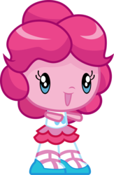 Size: 3000x4590 | Tagged: safe, artist:cloudy glow, pinkie pie, equestria girls, g4, my little pony equestria girls: better together, chibi, clothes, cute, diapinkes, female, open mouth, simple background, solo, transparent background